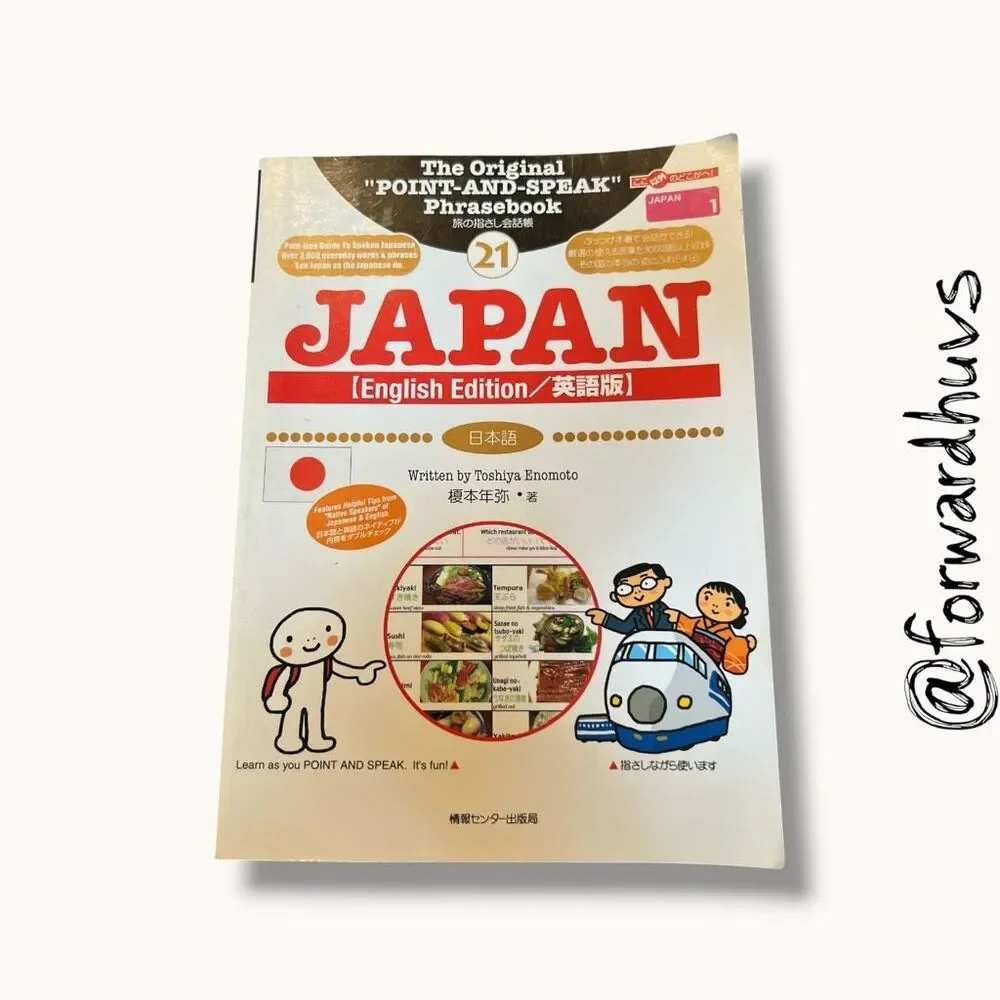 Japan Point-and-Speak Phrasebook English Edition Toshiya Enomoto PB
